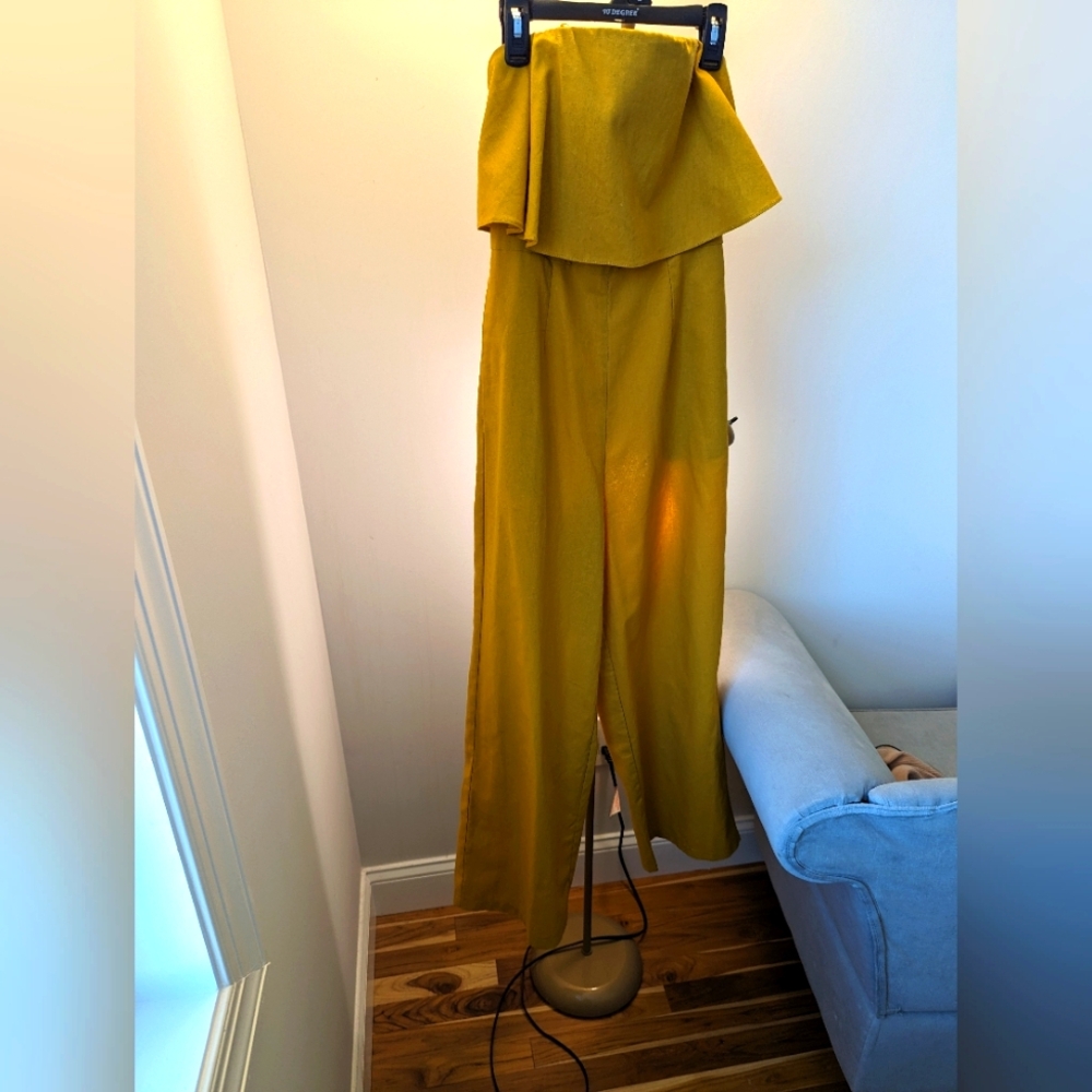Yellow Pants Jumpsuit